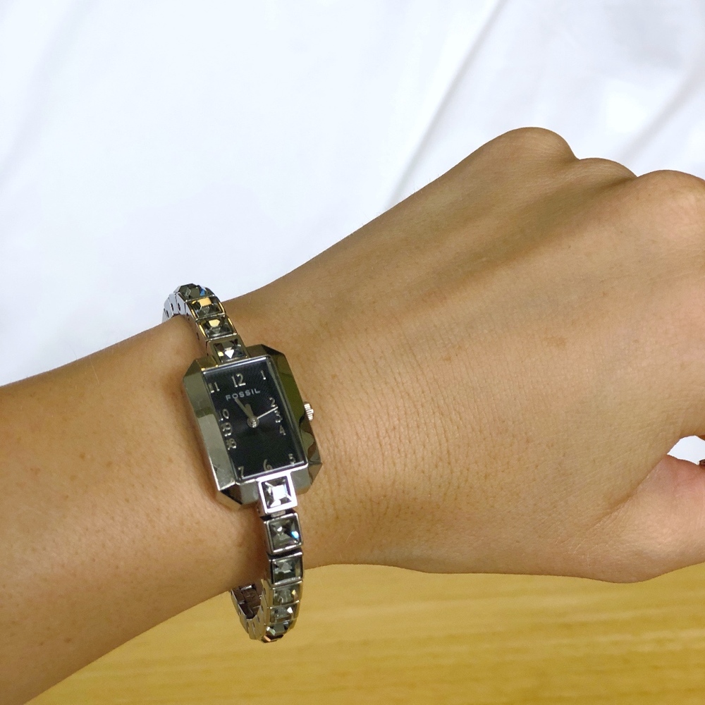 Fossil Crystal Bracelet Watch